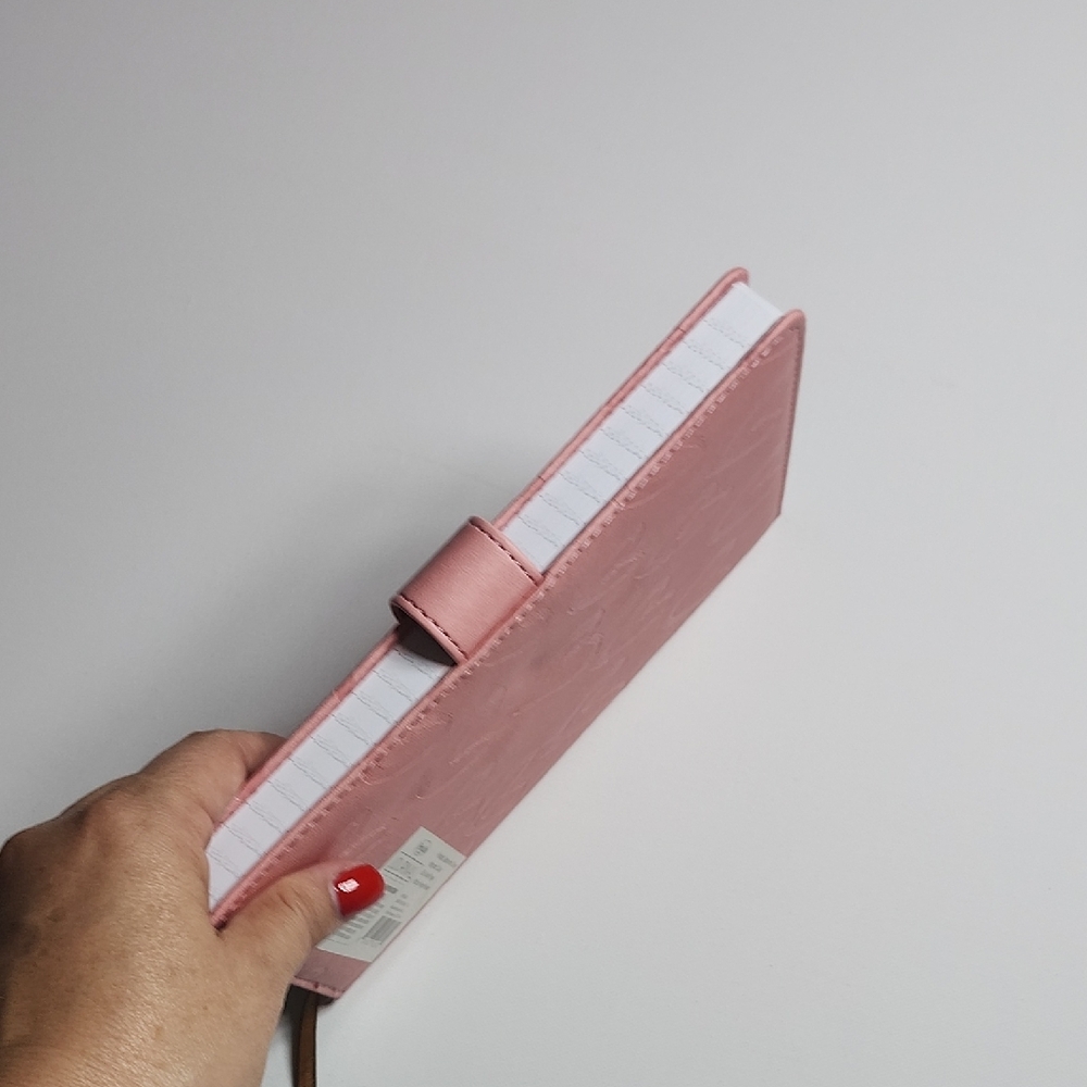 Pink Heart Patterned Notebook - Picture 7 of 9